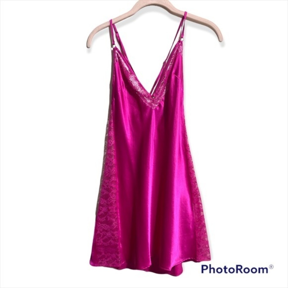 Victoria’s Secret Hot Pink Lingerie Slip Dress